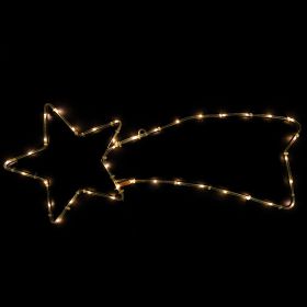 Insegna luminosa stella cometa a batteria