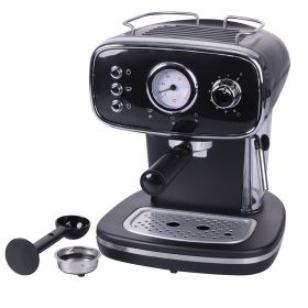 Macchina automatica caffè espresso nera 1100 W, Kooper