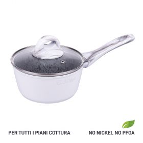 Casseruola con coperchio Ø 16 cm antiaderente, induzione, Iceberg SìChef
