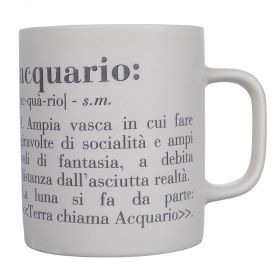 Tazza colazione 325 ml, Victionary Zodiaco Acquario