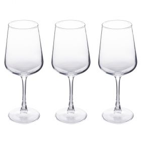 Set 3 calici vino 435 ml, Rubino 435 Sibilla