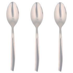 Set 3 cucchiai in acciaio inox 18/0, Shark