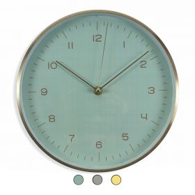 Orologio tondo medio vintage da muro 24,7 cm