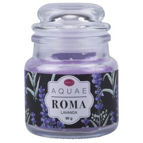 Candela profumata 90 gr, lavanda, Aquae Roma Sibilla