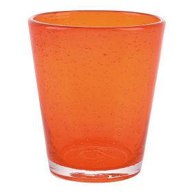 Bicchiere acqua arancione 330 ml, Cancun Satin