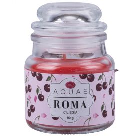 Candela profumata 90 gr, ciliegia, Aquae Roma Sibilla
