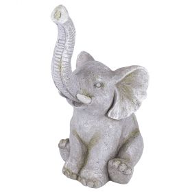 Elefante decorativo in poliresina, 28,8x22xh. 45 cm, Esté