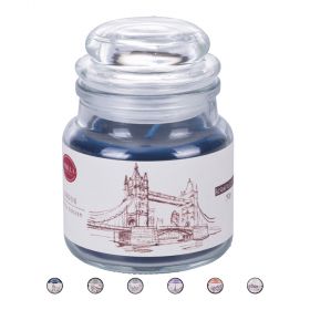 Candela piccola profumata in cera 90 gr, City Sibilla