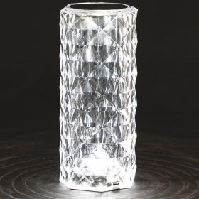 Lampada touch Diamond ricaricabile, 3 temperature di luce, Sibilla