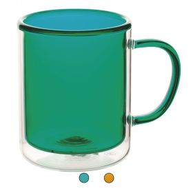 Mug 310 ml in vetro borosilicato incamiciato, Venice Lido