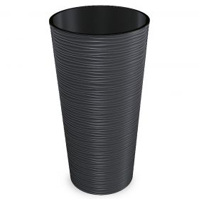 Vaso Aurora antracite h. 57 cm