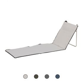 Materassino mare portatile, schienale regolabile 161x51 cm, Esté
