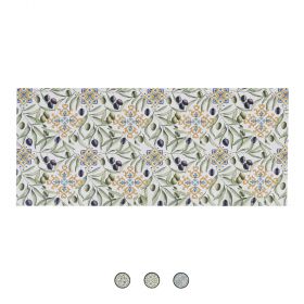 Tappeto cucina antimacchia 60x150 cm in vinile, Posillipo