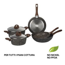 Batteria 7 pezzi antiaderente