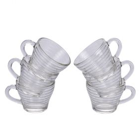 Set 6 tazzine caffè 90 ml, Marquise Righe