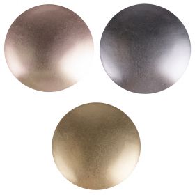 Tovaglietta tonda effetto glitter