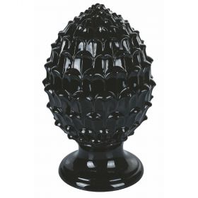 Pigna nera in ceramica h. 35 cm, Sicily