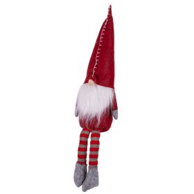 Gnomo natalizio gambe morbide h. 50 cm, Xmas Trendy
