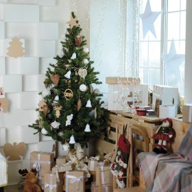 Albero di Natale 713 rami h.150 cm, Baviera Santa's House