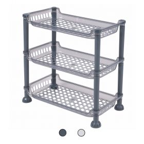 Carrello cucina mini 3 ripiani, 32,5x17,5xh.33,5 cm