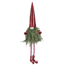 Gnomo natalizio/alberello gambe morbide h. 55 cm, XMas
