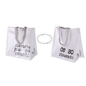 Borsa Shopper bianca,  S.P.Q.eRe