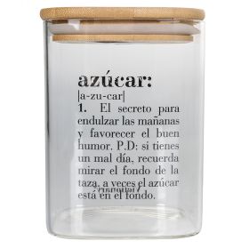 Barattolo zucchero in vetro