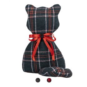 Fermaporta gatto 1 kg,  Xmas Tartan