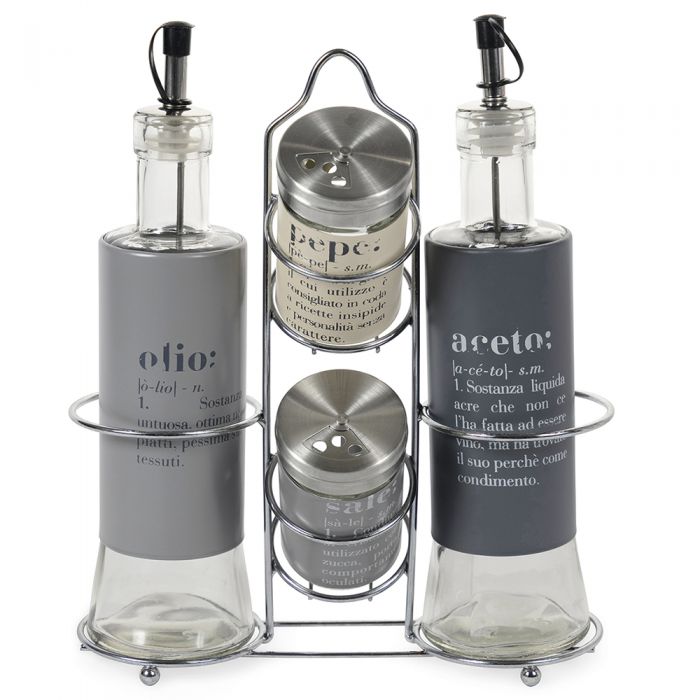 SET OLIO ACETO Sale Pepe E Porta Formaggio Grattugiato EUR 15,00 - PicClick  IT