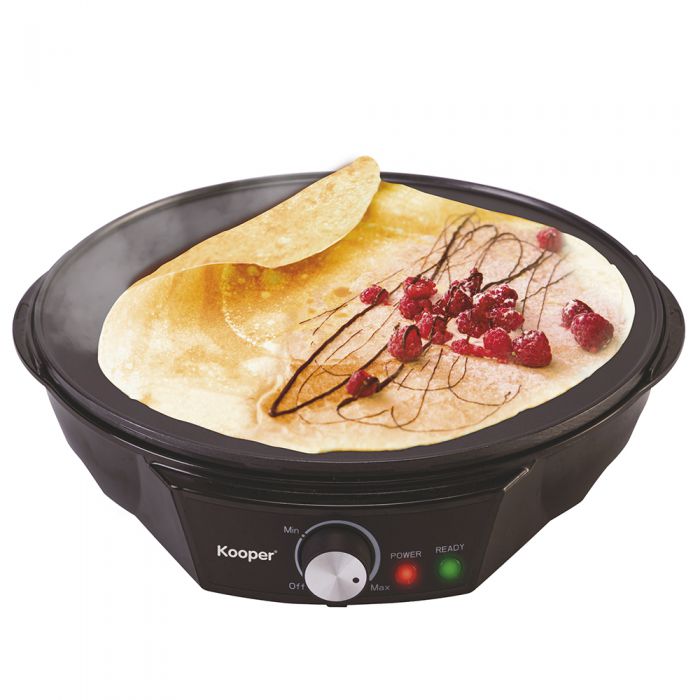 Piastra elettrica antiaderente per crepes piadine e pancakes