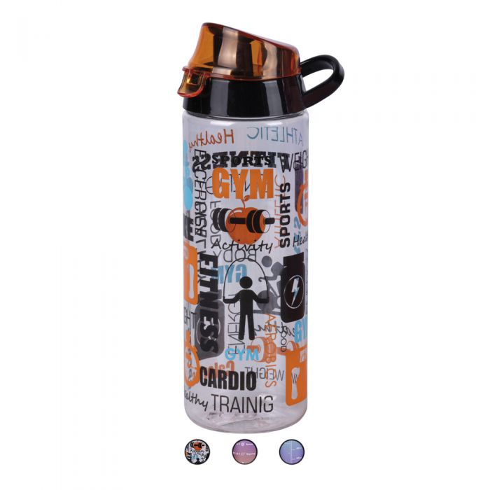 Acid Feather Borraccia 750 ml, Trasparente - Bike Sport Adventure