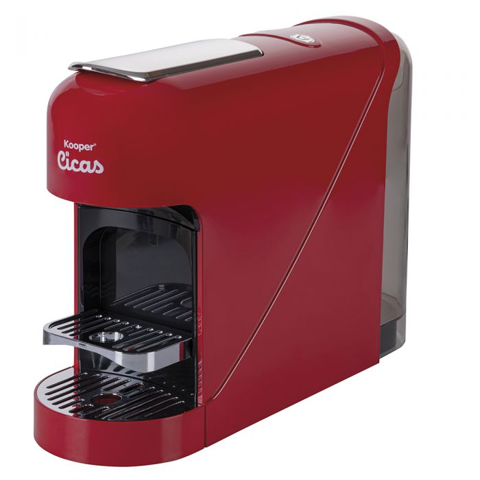 Macchina caffè espresso a capsule rosso 1400 W Cicas Ko