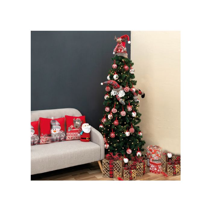 Albero di Natale slim 436 rami h. 180 cm Sestriere Santa'