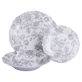 Tognana Andrea Fontebasso Servizio Di Piatti Da Tavola 18 Pezzi Sfera Ikat 88050295