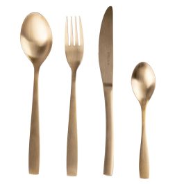Brandani servizio di posate in acciaio inox Slim da 24 pezzi