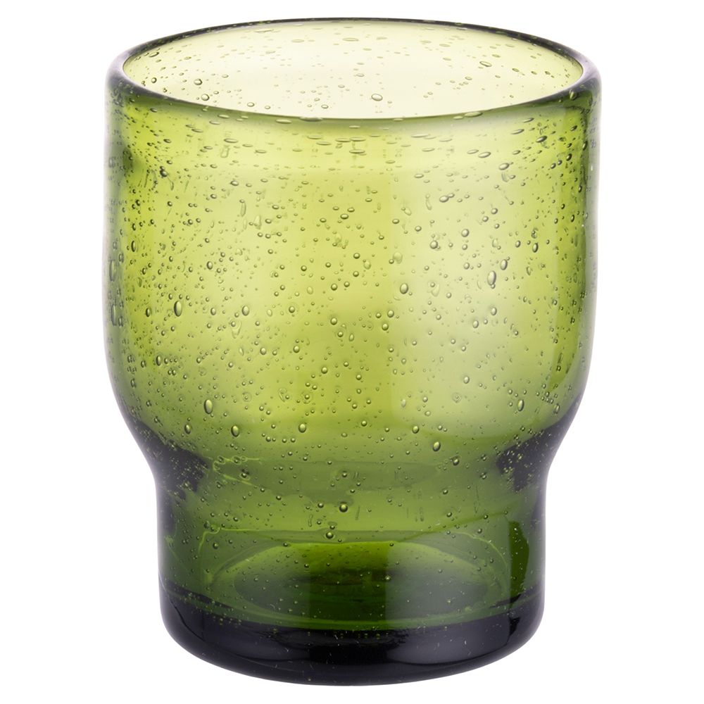 BLUEPOLAR Bicchiere per acqua da 400 ml, con cannuccia e coperchio, sigillati, per caffè, tè freddo, tazza di vetro isolante a parete spessa (ambra