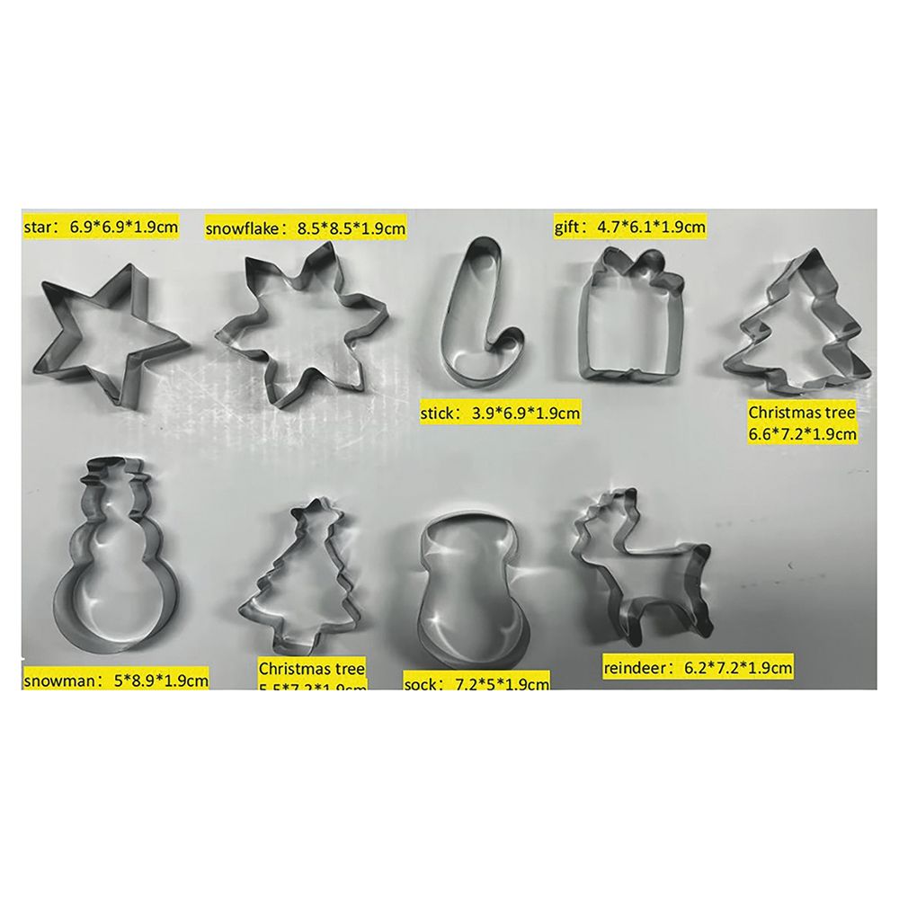 Stampino Per Biscotti In Acciaio Inox - Forma Rotonda Classica - 11 Cm Di Diametro - 2