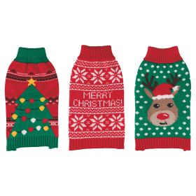 Pullover cane natalizio piccola taglia