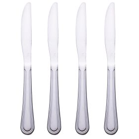 Set 4 coltelli in acciaio 18/0