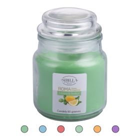 Candela profumata 90 g, Roma Home Fragrances Sibilla