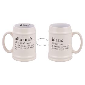 Boccale birra avorio 500 ml, Victionary