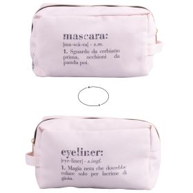Pochette multiuso, decoro double face, Victionary