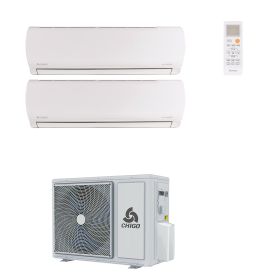 Climatizzatore Aero Dual split 9000 Btu + 12000 Btu, Chigo