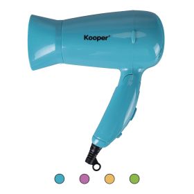 Asciugacapelli da viaggio, 1200 W, pieghevole, Kooper
