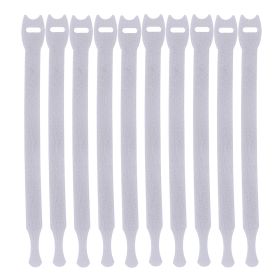 Set 10 fascette fermacavo riutilizzabili 20x1,2 cm, Sìordine