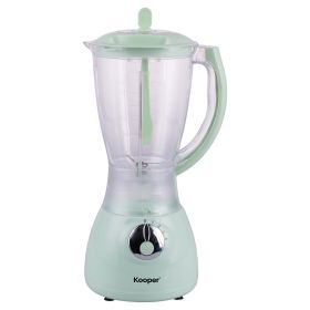 Frullatore elettrico 1,5 L, 4 velocità, funzione Pulse, 350 W, acquamarina, Kooper