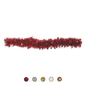 Festone natalizio, &#216; 9x200 cm, decorazione stelle, Santa&#39;s House