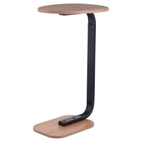 Tavolino laterale d&#39;appoggio l, 37x27x57,5, rovere, Sibilla