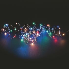 Filo 300 microled multicolor, uso esterno, 30 m, Santa&#39;s House