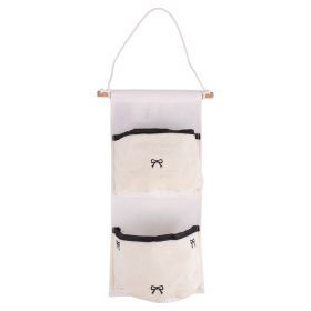 Portaoggetti appendibile 2 tasche, Ribbon